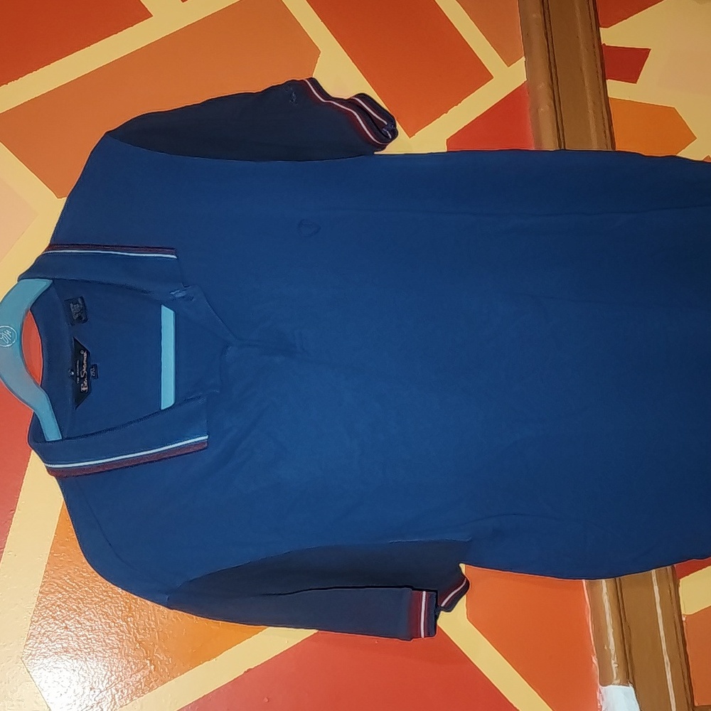 Ben Sherman mens 3 button polo shirt